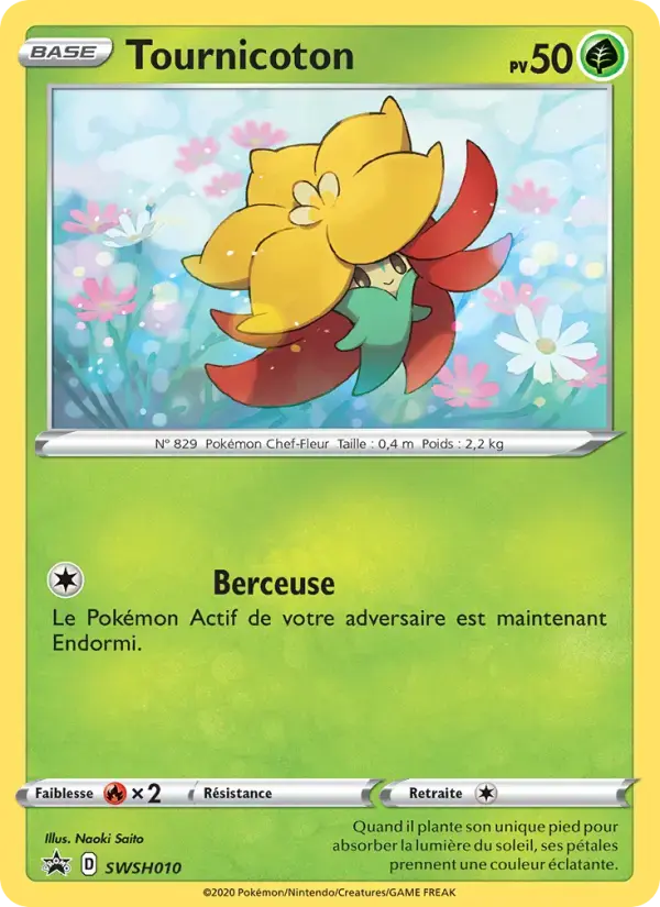 Carte Pokémon Tournicoton #SWSH010 — Promos Épée et Bouclier