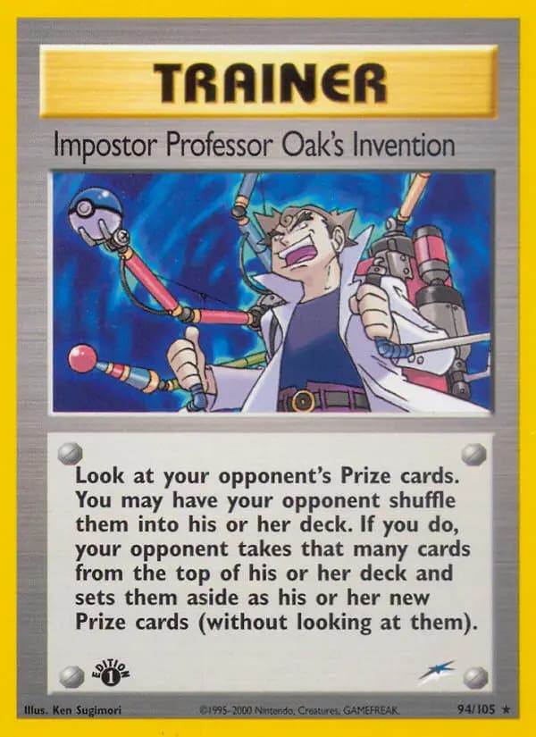 Impostor Professor Oak's Invention #94 — Neo Destiny
