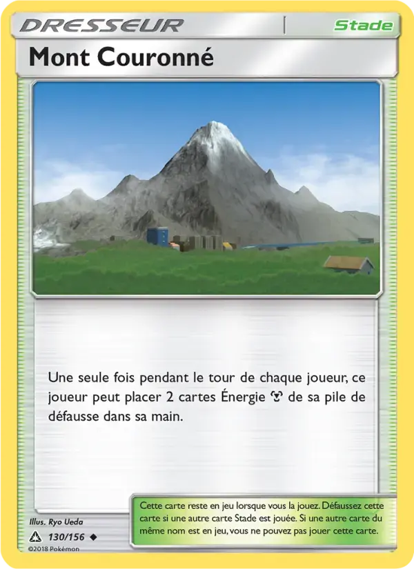 Carte Pokémon Mont Couronné #130 — Ultra-Prisme