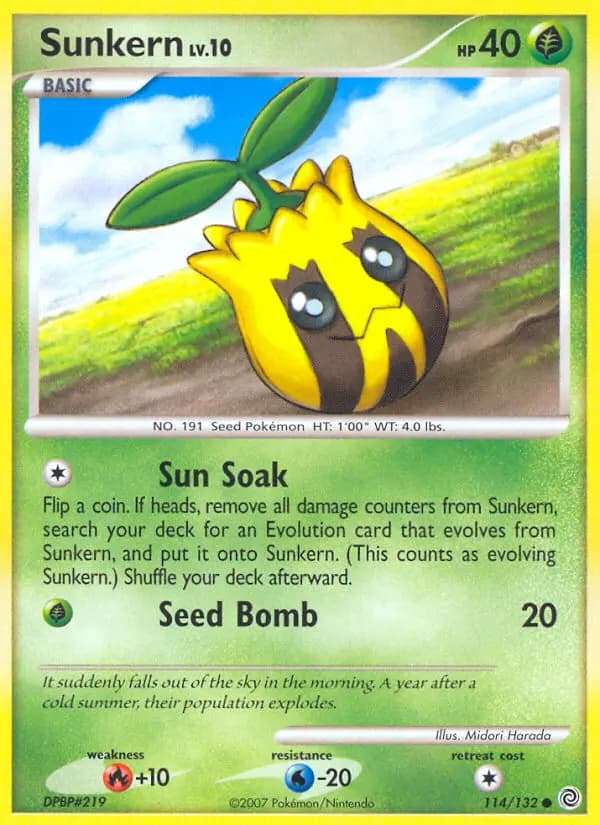 Sunkern #114 — Secret Wonders