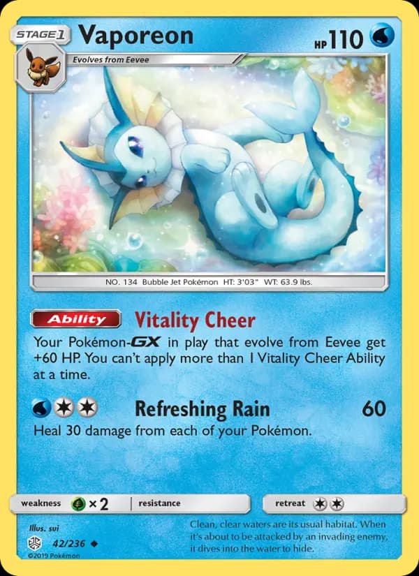 Vaporeon #42 — Cosmic Eclipse