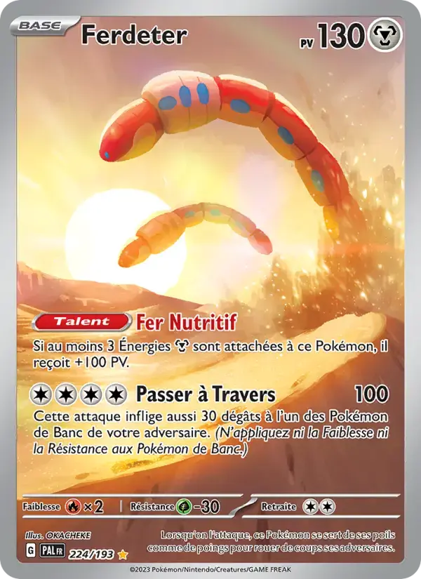 Carte Pokémon Ferdeter #224 — Évolutions à Paldea