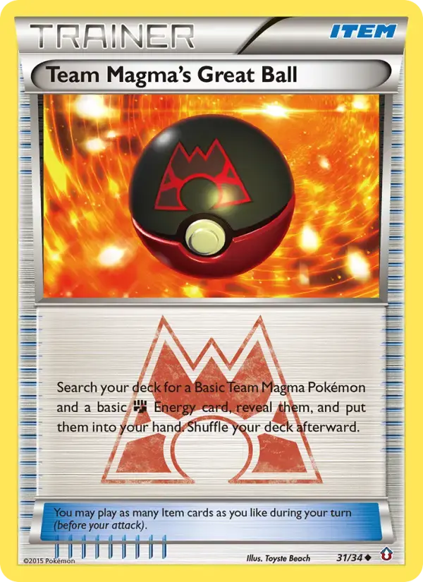 Team Magma's Great Ball #31 — Double Crisis