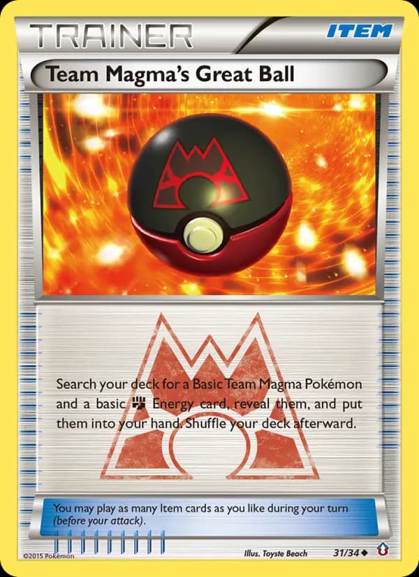 Team Magma's Great Ball #31 — Double Crisis