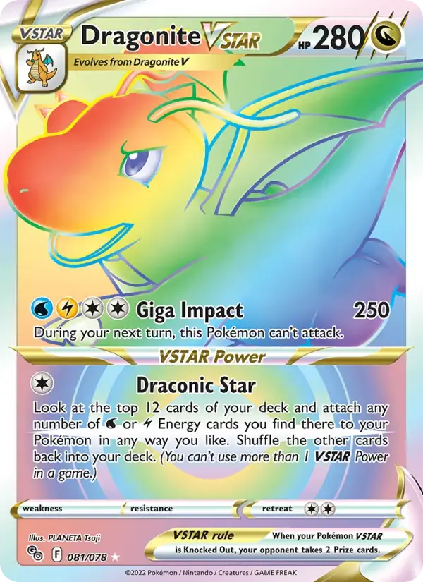 Dragonite VSTAR #081 — Pokémon GO