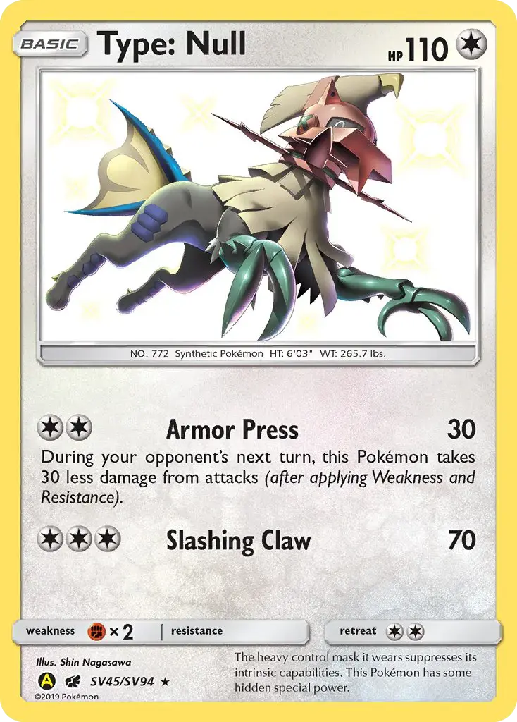 Type: Null #SV45 — Hidden Fates