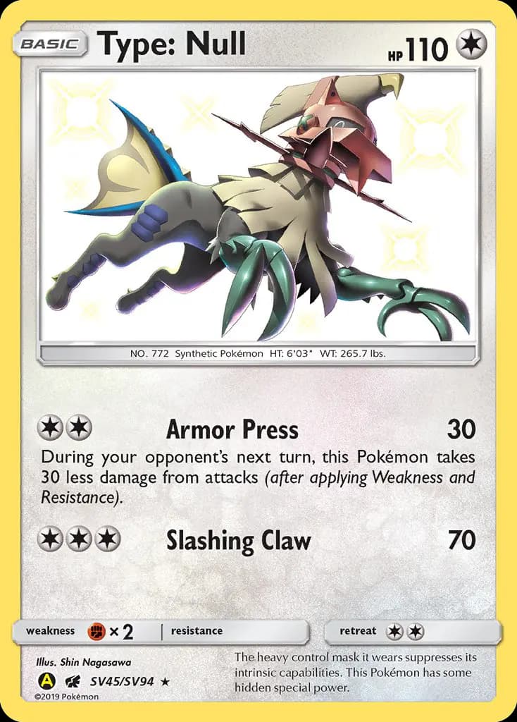 Type: Null #SV45 — Hidden Fates