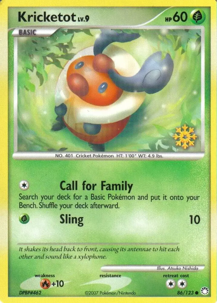 Kricketot #086 — Countdown Calendar Promos