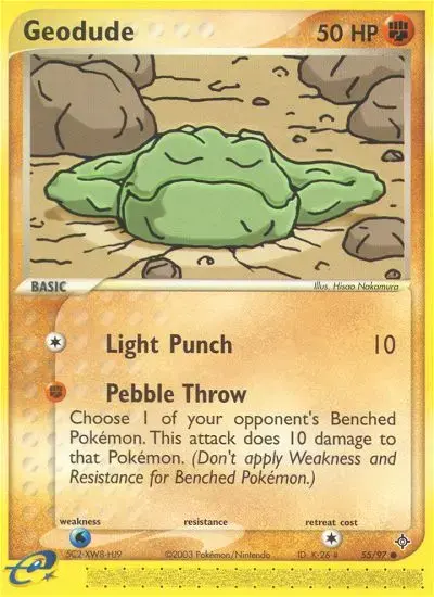 Geodude #55 — Dragon