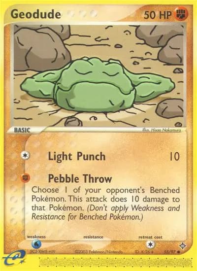 Geodude #55 — Dragon