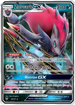 Carte Pokémon Zoroark GX #53 — Légendes Brillantes