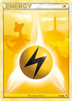Carte Pokémon Énergie Électrique #91 — L'Appel des Légendes
