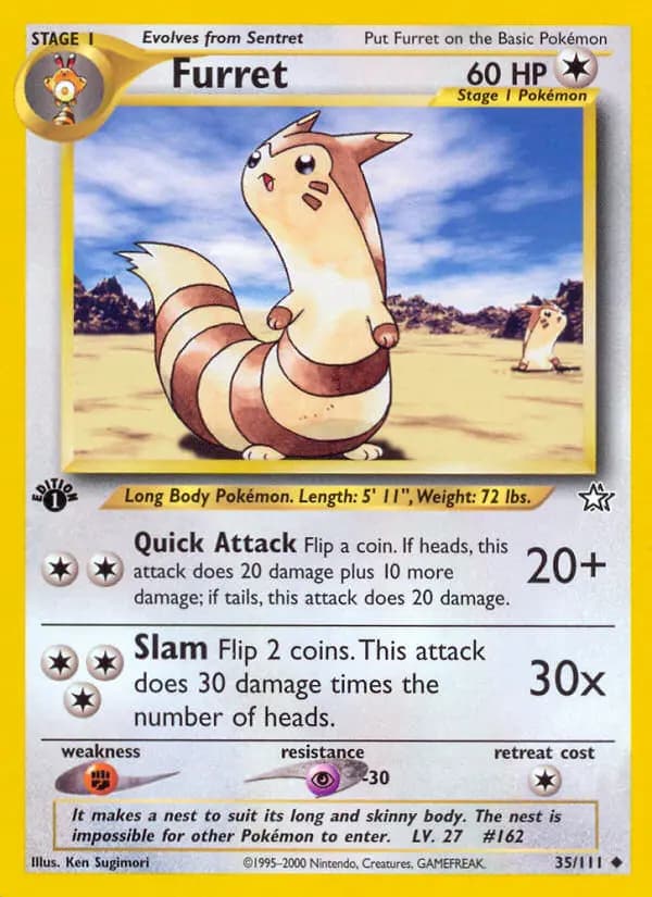 Furret #35 — Neo Genesis