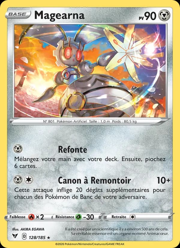 Carte Pokémon Magearna #128 — Voltage Éclatant