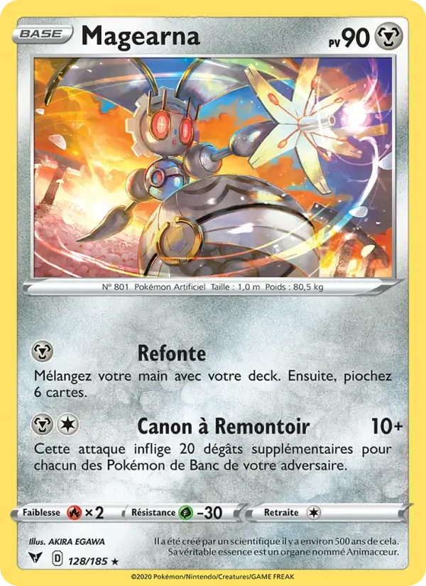 Carte Pokémon Magearna #128 — Voltage Éclatant