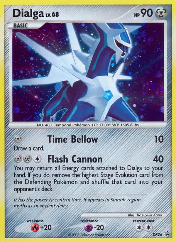 Carte Pokémon Dialga #DP26 — Promos Diamant et Perle