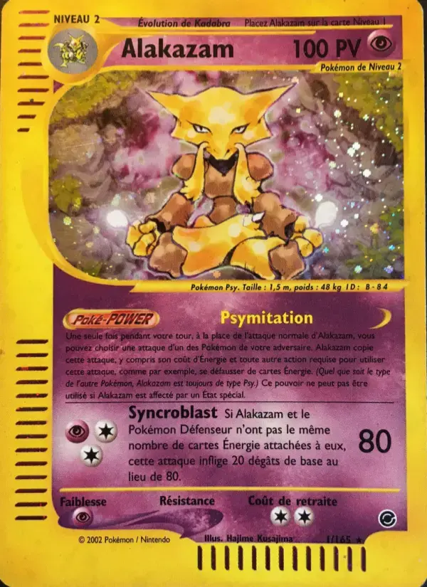 Carte Pokémon Alakazam #1 — Expédition