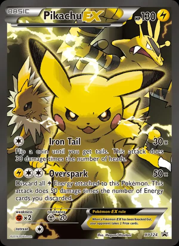 Pikachu EX #XY124 — XY Promos
