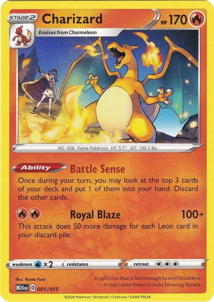 Charizard #1 — 2024 McDonald's Collection