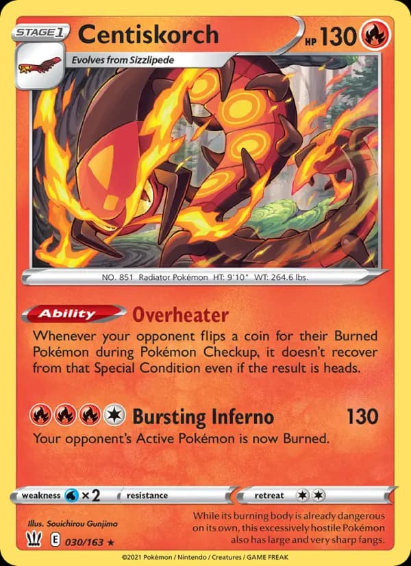Centiskorch #30 — Battle Styles