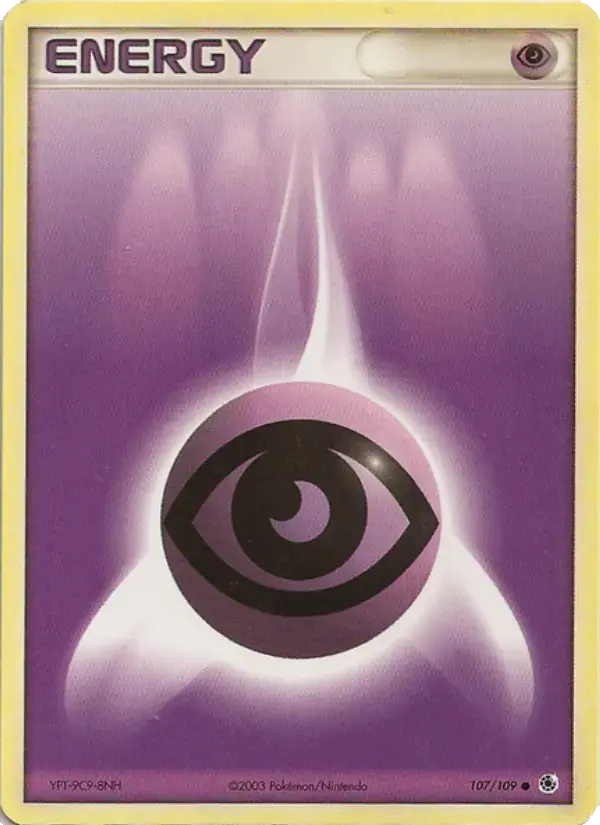 Carte Pokémon Énergie Psy #107 — Rubis & Saphir