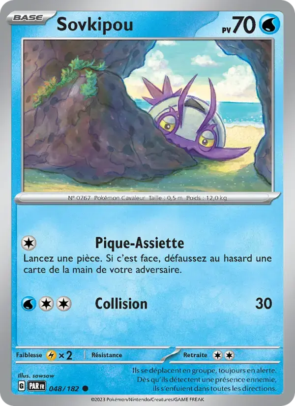 Carte Pokémon Sovkipou #048 — Faille Paradoxe