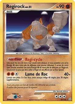Carte Pokémon Regirock #38 — Éveil des Légendes
