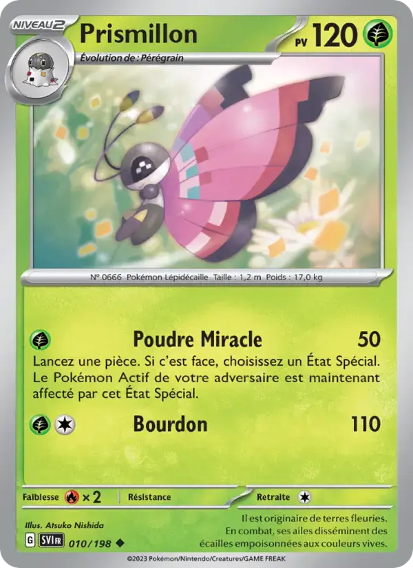 Carte Pokémon Prismillon #010 — Écarlate et Violet