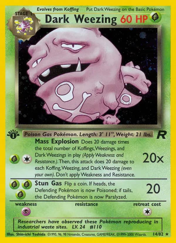 Dark Weezing #14 — Team Rocket