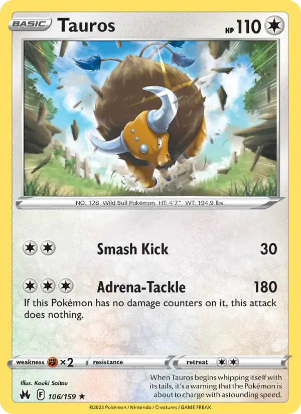 Tauros #106 — Crown Zenith
