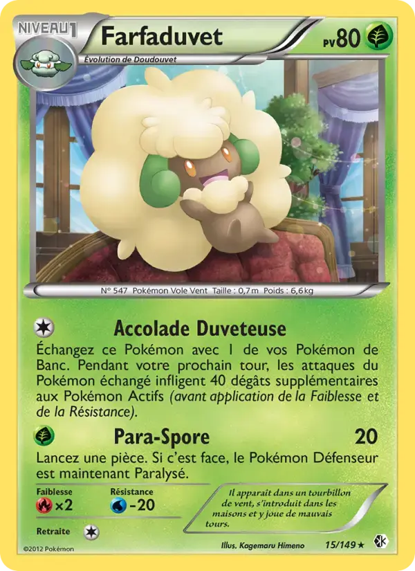 Carte Pokémon Farfaduvet #15 — Frontières Franchies