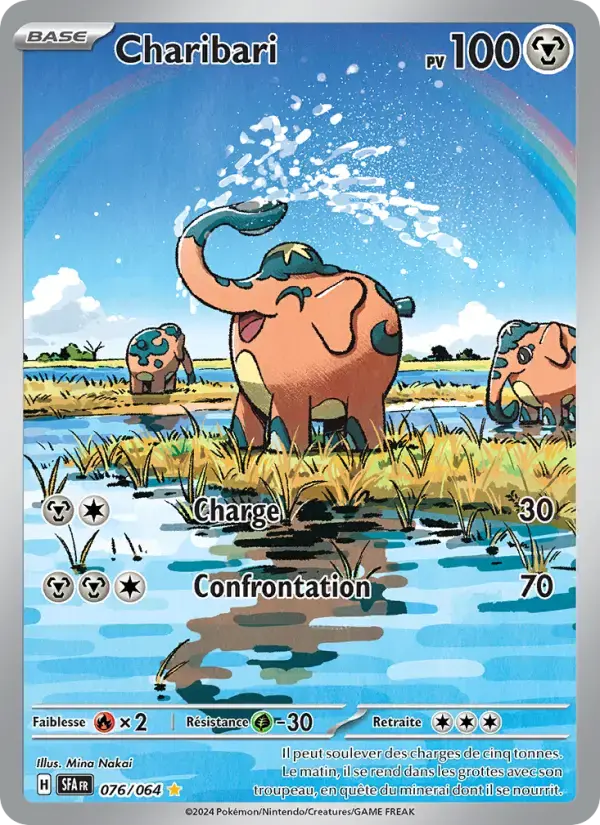Carte Pokémon Charibari #076 — Fable Nébuleuse