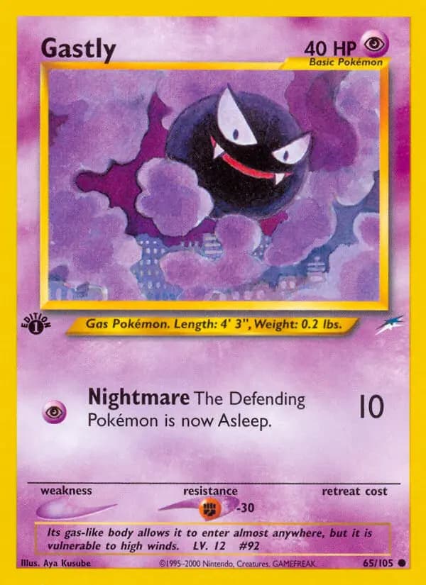 Gastly #65 — Neo Destiny