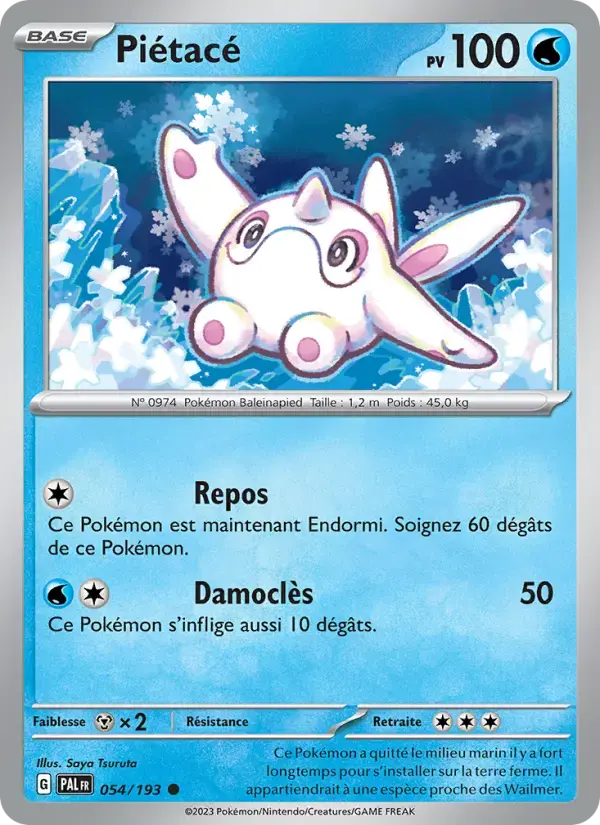 Carte Pokémon Piétacé #054 — Évolutions à Paldea