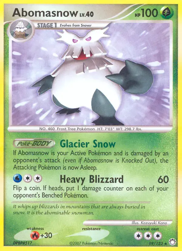 Abomasnow #19 — Mysterious Treasures