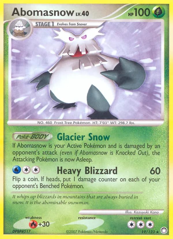 Abomasnow #19 — Mysterious Treasures