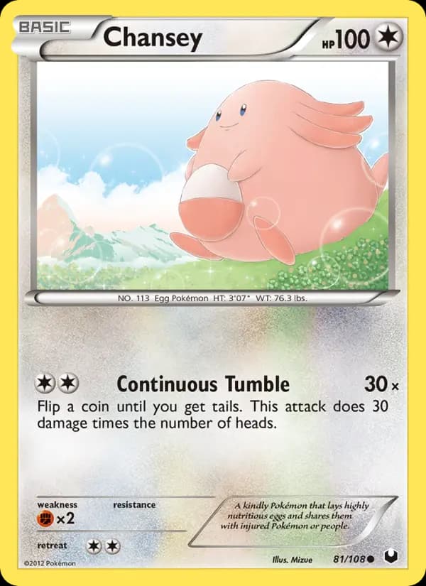 Chansey #81 — Dark Explorers