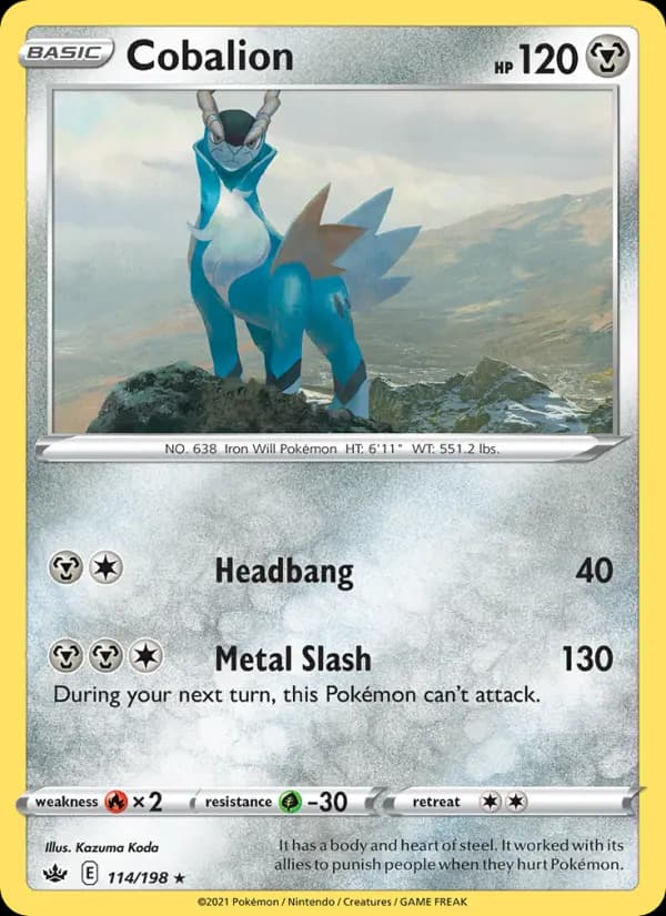 Cobalion #114 — Chilling Reign