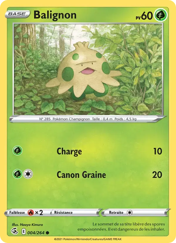 Carte Pokémon Balignon #4 — Poing de Fusion