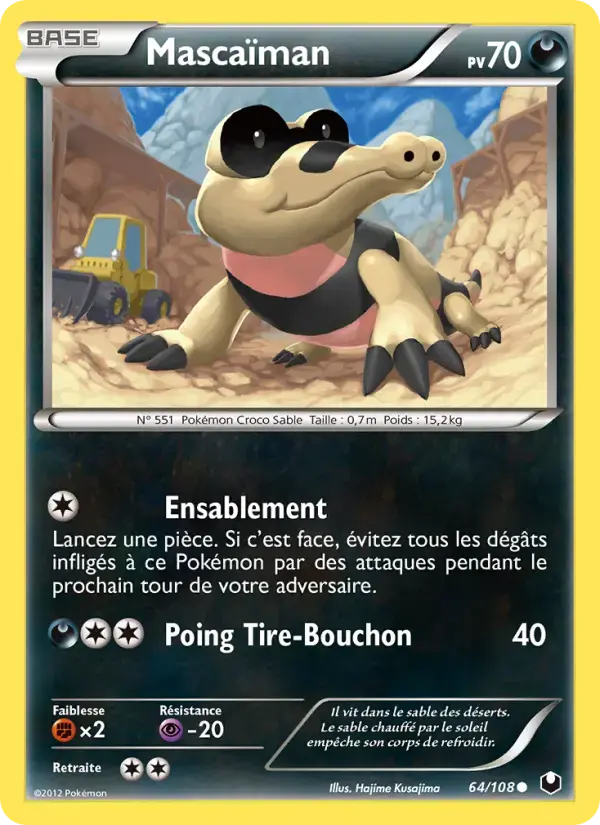Carte Pokémon Mascaïman #64 — Explorateurs Obscurs