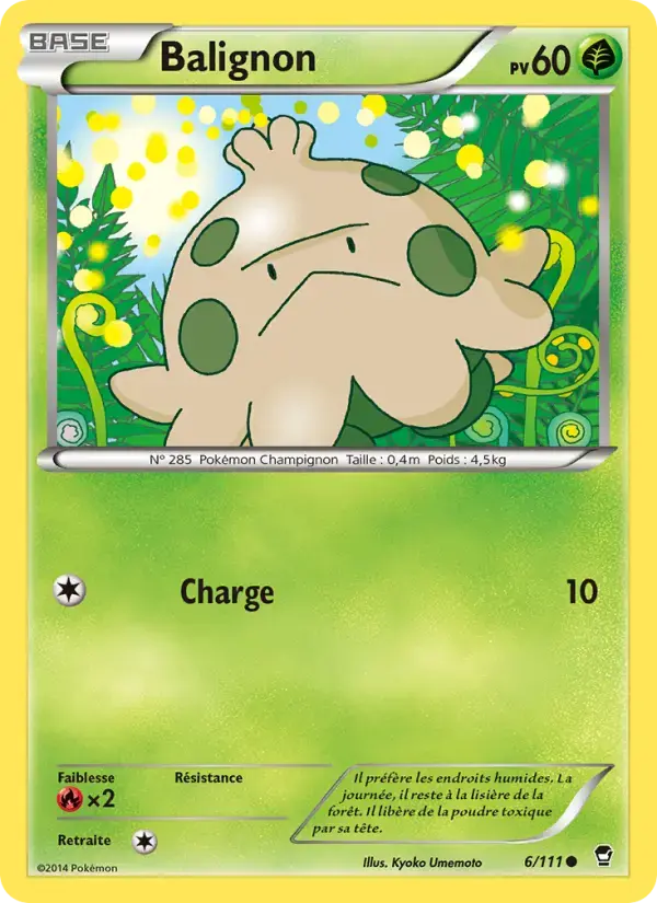 Carte Pokémon Balignon #6 — Poings Furieux