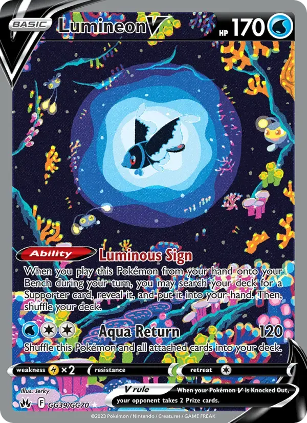 Lumineon V #GG39 — Crown Zenith