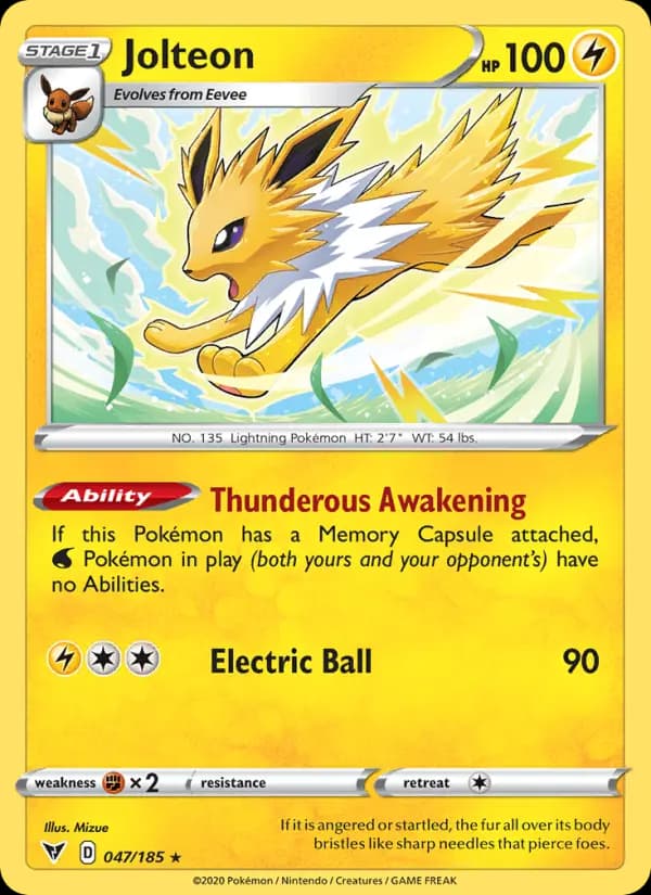 Jolteon #47 — Vivid Voltage