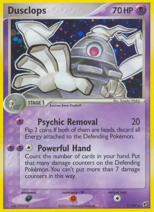 Dusclops #7 — Deoxys