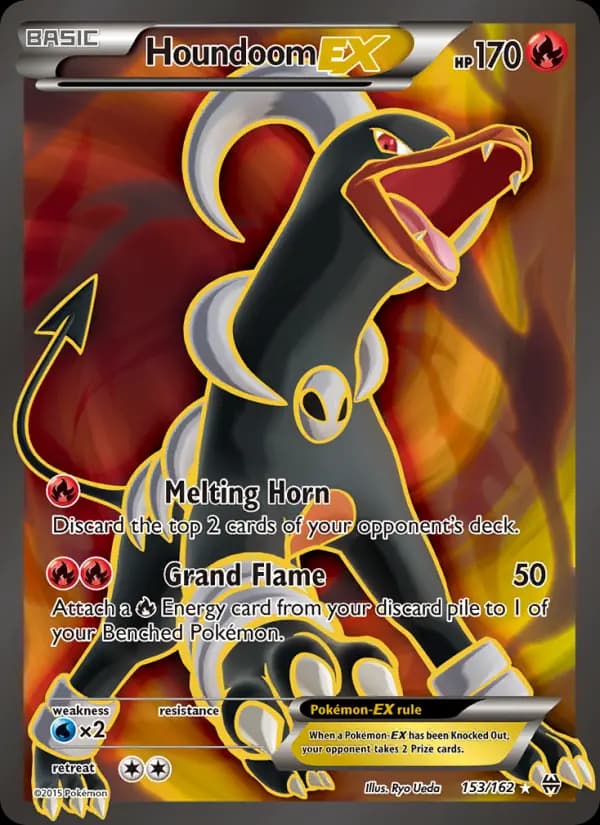 Houndoom EX #153 — BREAKthrough