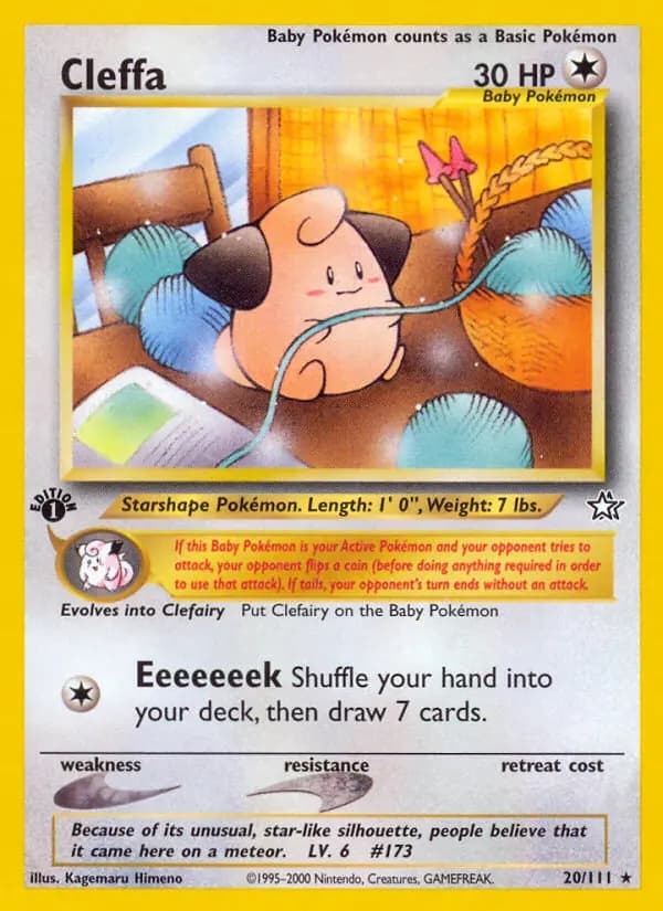 Cleffa #20 — Neo Genesis
