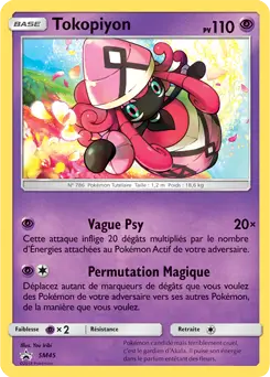 Carte Pokémon Tokopiyon #SM45 — Promos Soleil et Lune