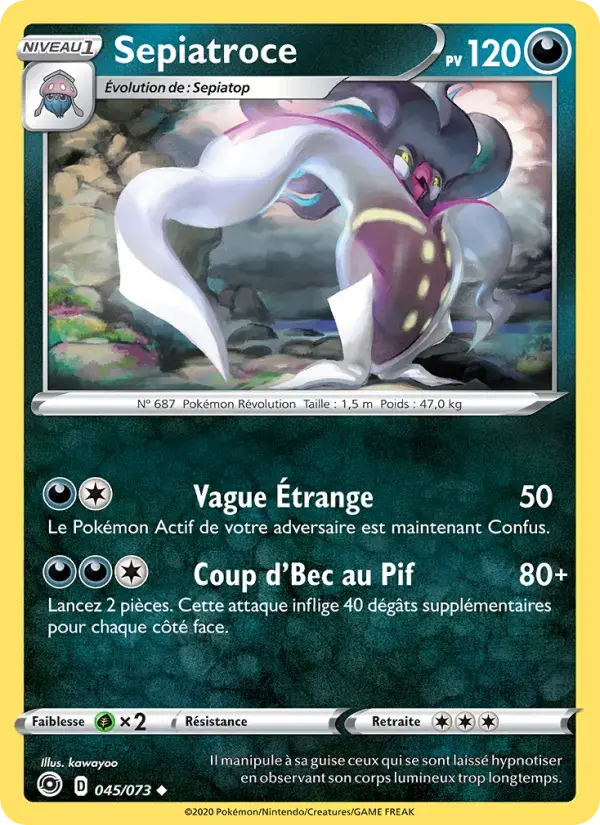 Carte Pokémon Sepiatroce #45 — La Voie du Maître