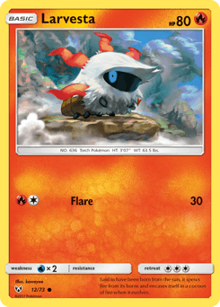 Carte Pokémon Pyronille #12 — Légendes Brillantes
