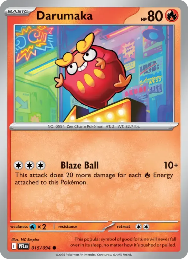 Darumaka #015 — Phantasmal Flames